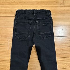 H&M Boys Skinny Fit Biker Jeans Black Size 10-11Y